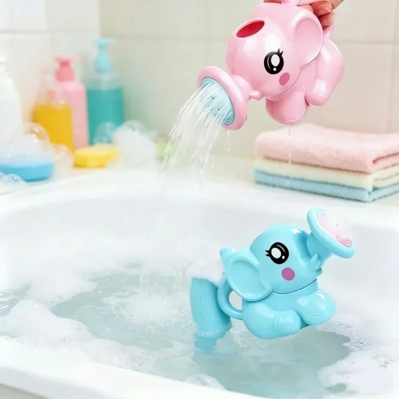 Elephant Bath Sprinkler Kettle 2pcs Kids Bathing Supply Set Summer Plastic Shower Tool Bathroom Daily Playing Gear For Children
Elephant Bath Sprinkler Kettle 2pcs Kids Bathing Supply Set Summer Plastic Shower Tool Bathroom Daily Playing Gear For Children