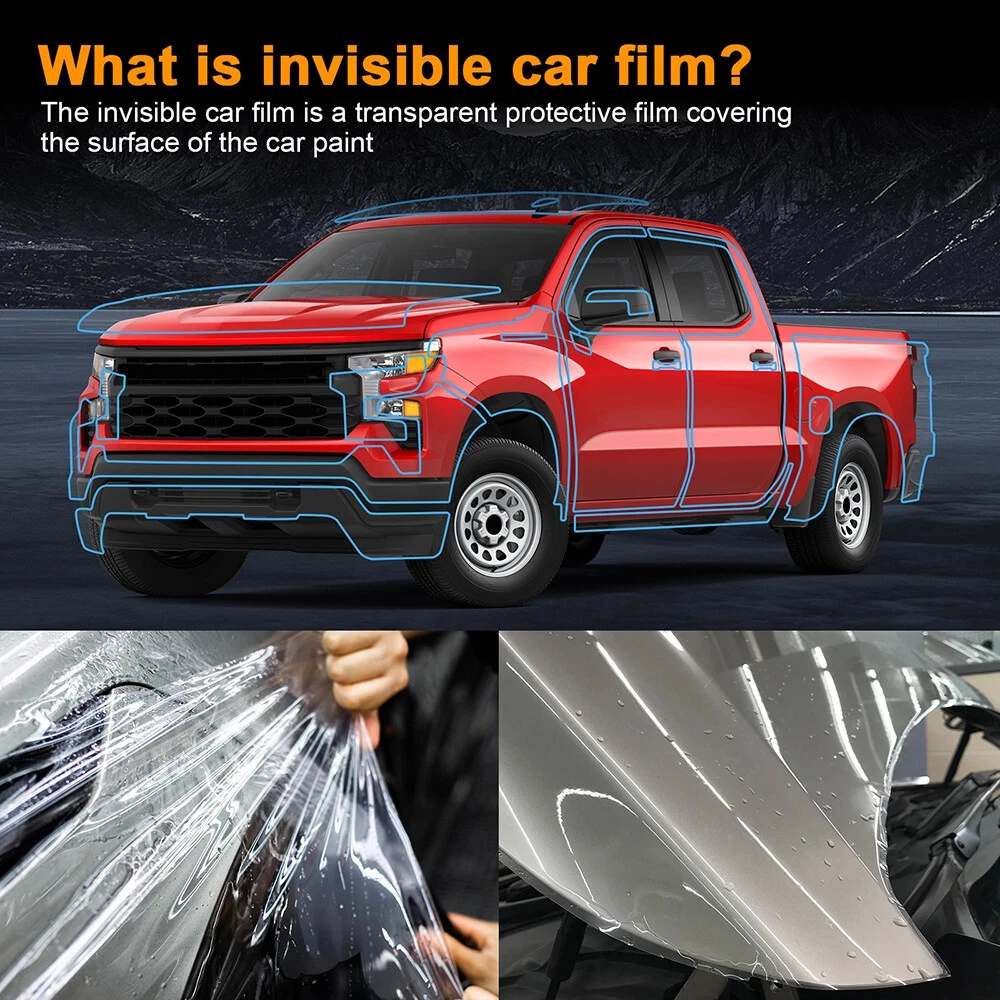 8.5Mil TPU Paint Protection Film For Chevrolet Silverado 1500 2024-UP Pre-cut PPF Kit Clear Bra Car Body Anti-Scratch Resistant
8.5Mil TPU Paint Protection Film For Chevrolet Silverado 1500 2024-UP Pre-cut PPF Kit Clear Bra Car Body Anti-Scratch Resistant