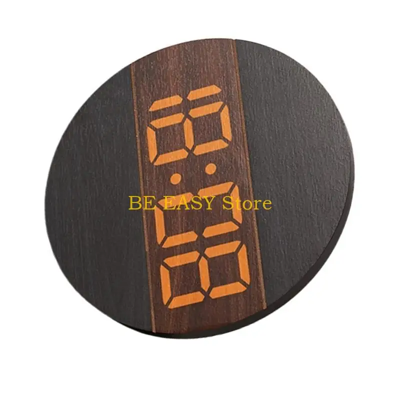 E28F Contemporary Brown Wood Wall Clock, Quiet Movement, for Home or Office Decors Battery Operated Decorative Wall Clocks
E28F Contemporary Brown Wood Wall Clock, Quiet Movement, for Home or Office Decors Battery Operated Decorative Wall Clocks
