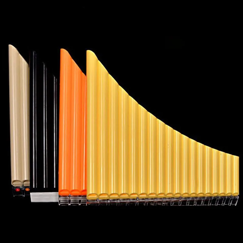 18 Pipe Pan Flute C Key Portable Resin Panpipe Adult Child Beginners Playing Panpipe Durable Professional Musical Instruments
18 Pipe Pan Flute C Key Portable Resin Panpipe Adult Child Beginners Playing Panpipe Durable Professional Musical Instruments