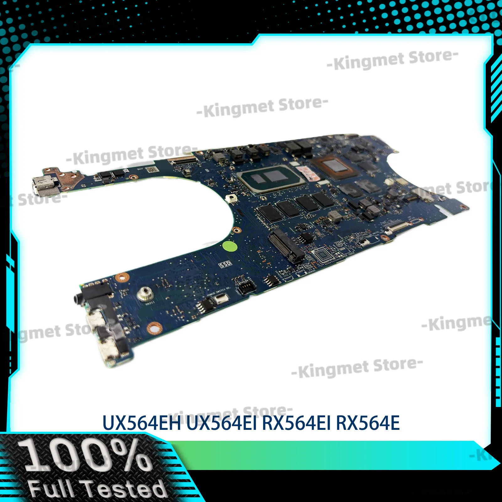 UX564E Laptop Motherboard For ASUS UX564EI UX564EA Q538EI UX564PH UX564EH Q528EH RX564E UX564EG Mainboard With 11th Gen I3 i5 i7
UX564E Laptop Motherboard For ASUS UX564EI UX564EA Q538EI UX564PH UX564EH Q528EH RX564E UX564EG Mainboard With 11th Gen I3 i5 i7
