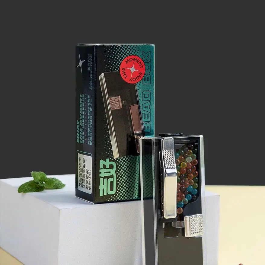 Upgrade DIY Cigarette Popping Capsule Box Ice Mint Mixed Fruit Flavour Explosion Beads Push Ball Box Tobacco Holder Smoking Tool
Upgrade DIY Cigarette Popping Capsule Box Ice Mint Mixed Fruit Flavour Explosion Beads Push Ball Box Tobacco Holder Smoking Tool