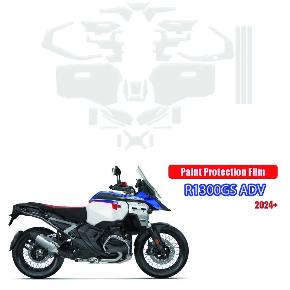 For R 1300 GS ADVENTURE PPF Motor Accessory Sticker Protective tools Transparent Bodykit 2024 R1300GS ADV Paint Protection Film
For R 1300 GS ADVENTURE PPF Motor Accessory Sticker Protective tools Transparent Bodykit 2024 R1300GS ADV Paint Protection Film