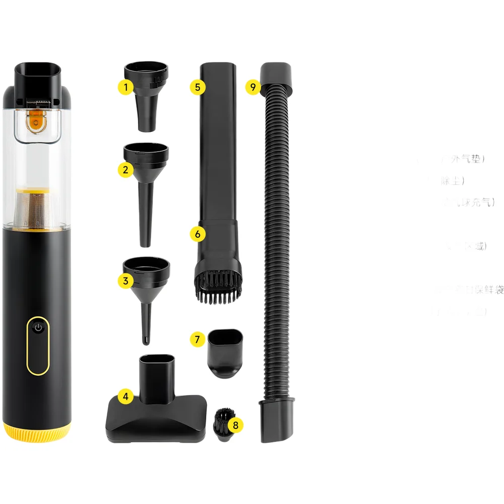 2500PA Wireless Car Vacuum Cleaner 3 In 1 Blower With 9 Nozzles For Home Auto Keyboard Cleaning High Cordless Dust Collector
2500PA Wireless Car Vacuum Cleaner 3 In 1 Blower With 9 Nozzles For Home Auto Keyboard Cleaning High Cordless Dust Collector