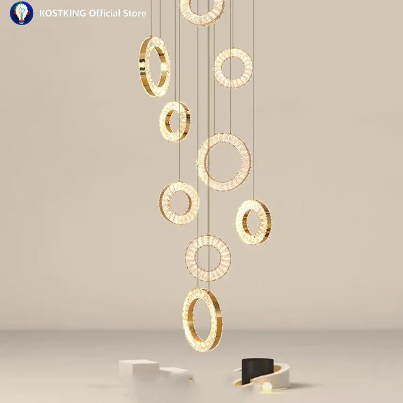 Italian Gold Crystal Luxury Pendant Chandelier Light With Lampshade Suspension For Villa Restaurant Staircase Home Decoration
Italian Gold Crystal Luxury Pendant Chandelier Light With Lampshade Suspension For Villa Restaurant Staircase Home Decoration