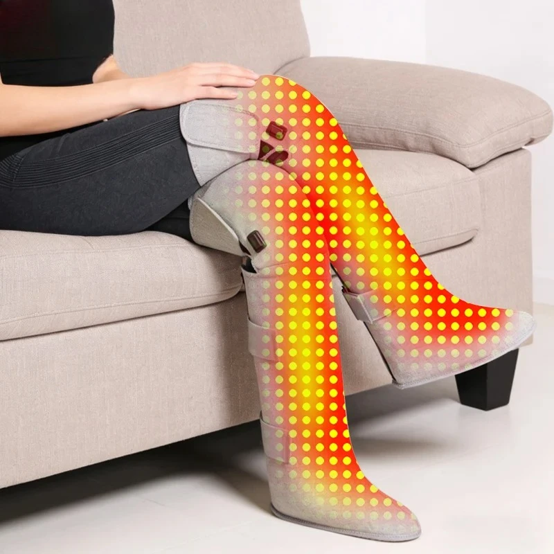 660$850NM Red Light Heating Massage Long Boots Support Rheumatic Pain Numbness Chronic Cold Leg Syndrome Keep Legs Warm Home Use
660$850NM Red Light Heating Massage Long Boots Support Rheumatic Pain Numbness Chronic Cold Leg Syndrome Keep Legs Warm Home Use
