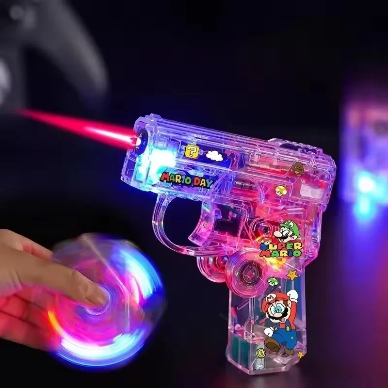 New cartoon illuminated folding inflatable lighter windproof transparent gun fingertip gyro rotating decompression lighter
New cartoon illuminated folding inflatable lighter windproof transparent gun fingertip gyro rotating decompression lighter