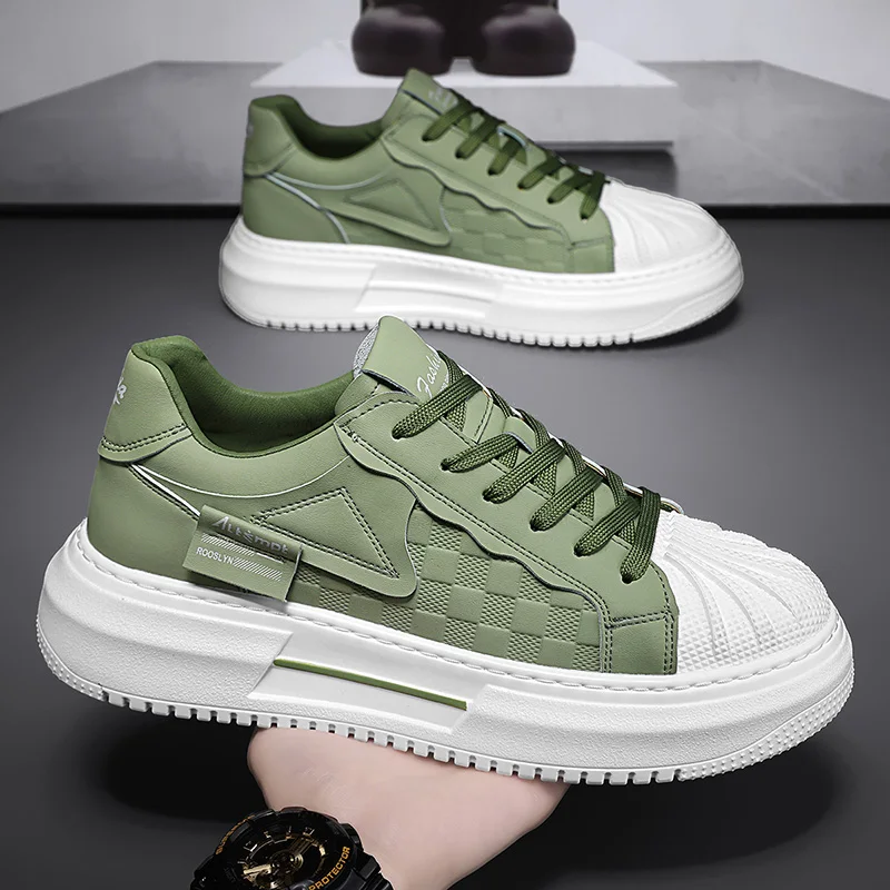 Head Men's Sneakers Casual Sporty Spring New Style Fashionable Thick Bottom Board Shoes Versatile Heightening Indoor Shoes
Head Men's Sneakers Casual Sporty Spring New Style Fashionable Thick Bottom Board Shoes Versatile Heightening Indoor Shoes