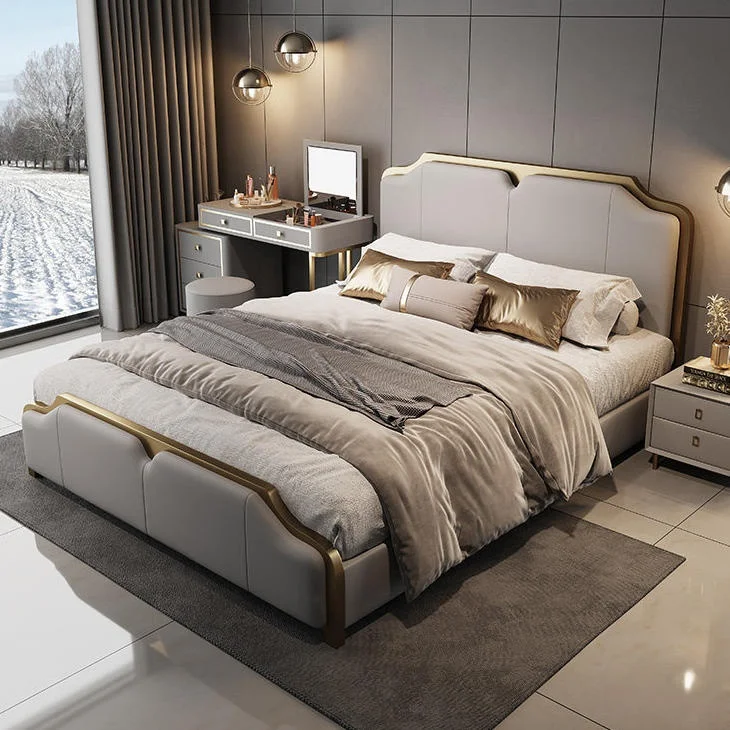 *Italian Light Luxury Double Genuine Leather Head Top Layer Cowhide Thin side Edge-Trimmed Master room Cream Style
*Italian Light Luxury Double Genuine Leather Head Top Layer Cowhide Thin side Edge-Trimmed Master room Cream Style