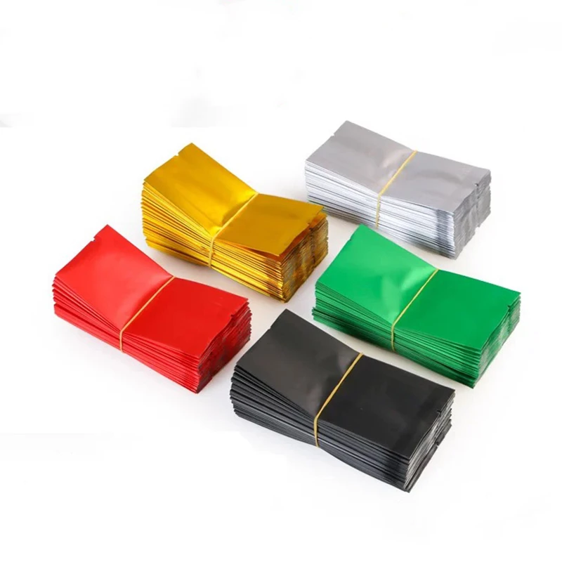 100pcs 3g 7g Top Open Aluminum Foil Side Gussets Bags Heat Sealing Tea Cereals Spice Sugar Trial Gift Vacuum Pouches
100pcs 3g 7g Top Open Aluminum Foil Side Gussets Bags Heat Sealing Tea Cereals Spice Sugar Trial Gift Vacuum Pouches