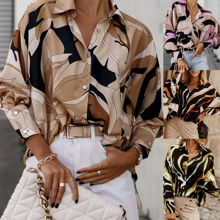 Women Spring Autumn Shirt Turndown Collar Button Long Sleeve Striped Color Casual Fashion Comfortable Regular Standard Fit Shirt
Women Spring Autumn Shirt Turndown Collar Button Long Sleeve Striped Color Casual Fashion Comfortable Regular Standard Fit Shirt