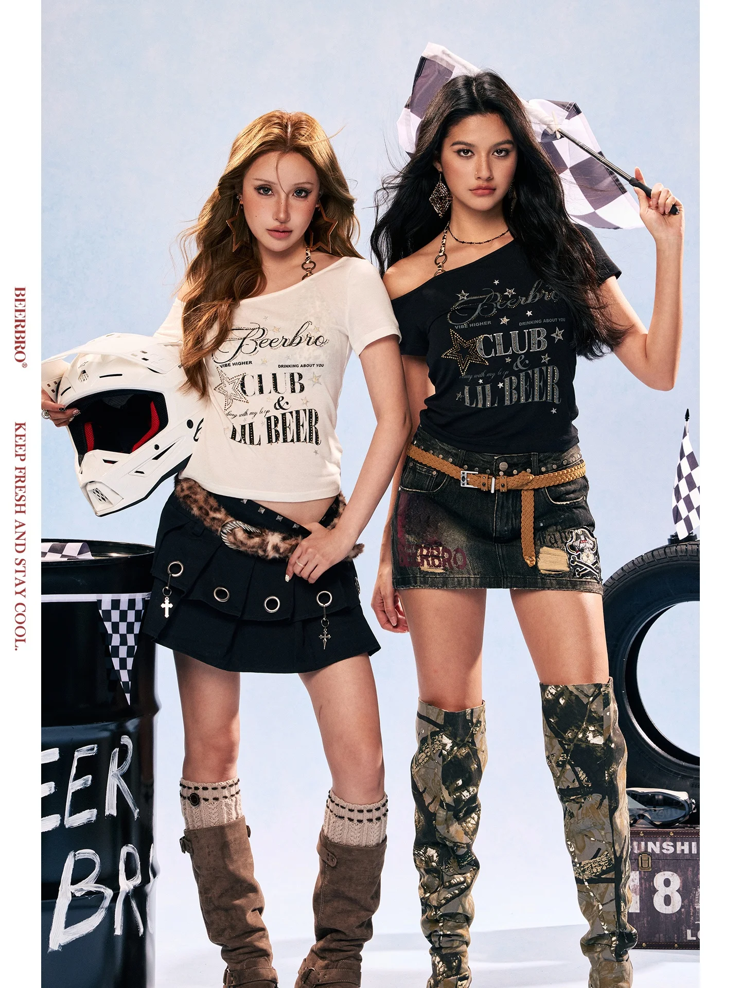 BeerBro Speed Pulse Skin-friendly Breathable Lyocell Wool Leopard Print Short Sleeve T-shirt Two-piece Set Women's Fashion
BeerBro Speed Pulse Skin-friendly Breathable Lyocell Wool Leopard Print Short Sleeve T-shirt Two-piece Set Women's Fashion