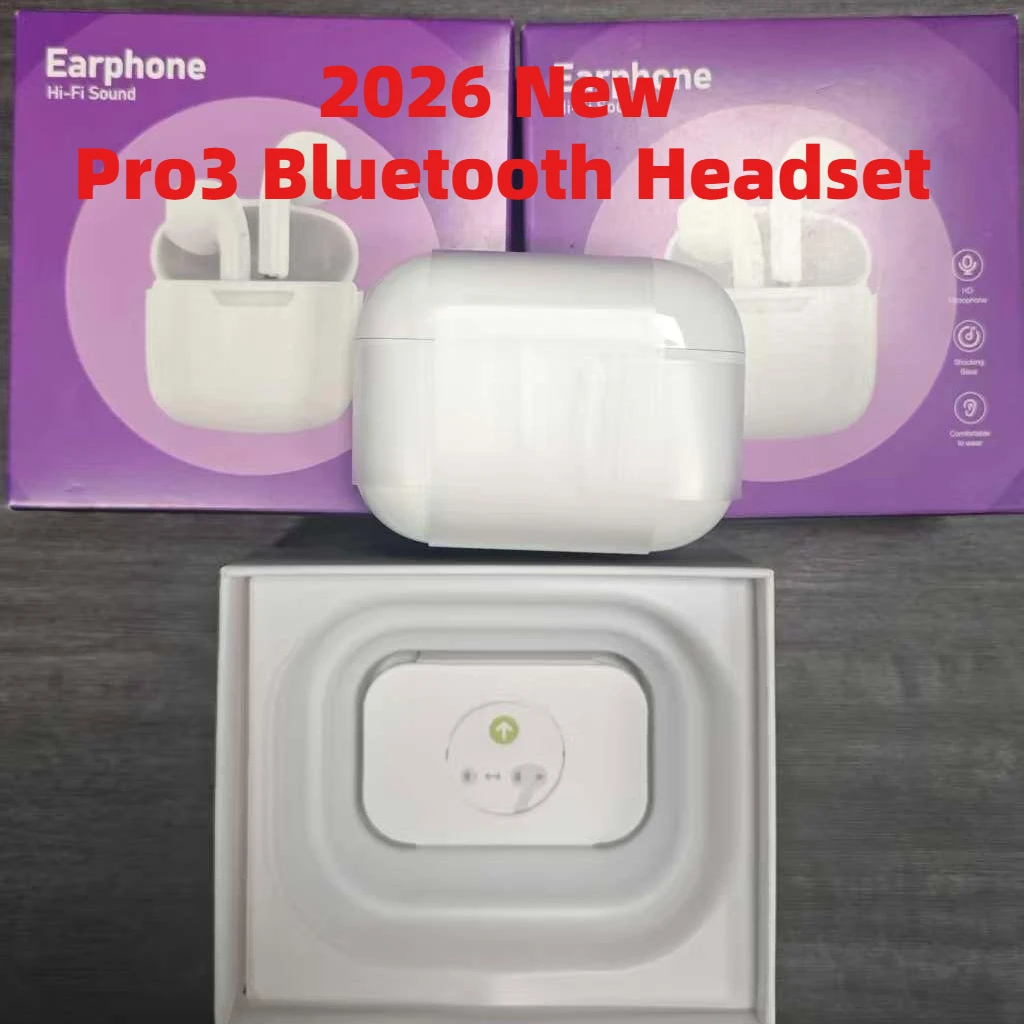 2026 I7th Wireless Bluetooth Earbuds pro3 - TOP Quality 2026 HiFi Active Noise Cancelling Gaming Headset with Type-C Cable
2026 I7th Wireless Bluetooth Earbuds pro3 - TOP Quality 2026 HiFi Active Noise Cancelling Gaming Headset with Type-C Cable