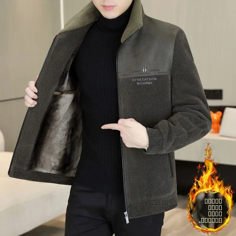 Мужская шерстяная куртка премиум-класса, повседневная, утепленная, осенне-зимняя, новая, модная, для ношения под одеждой, из полиуретана, тонкая модель
Мужская шерстяная куртка премиум-класса, повседневная, утепленная, осенне-зимняя, новая, модная, для ношения под одеждой, из полиуретана, тонкая модель