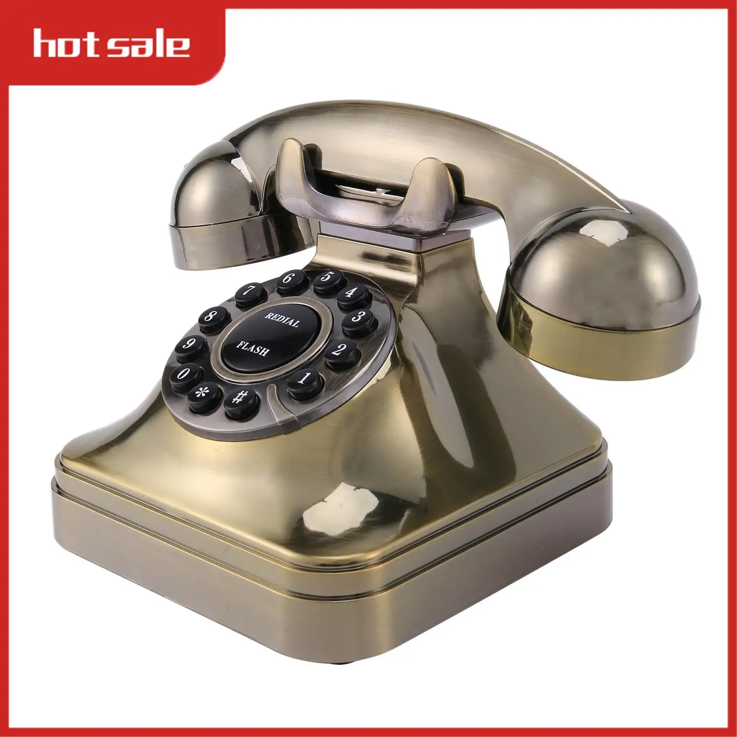WX-3011 Antique Bronze Telephone Vintage Landline Phone Desktop Caller Home Office Hotel Antique Telephone
WX-3011 Antique Bronze Telephone Vintage Landline Phone Desktop Caller Home Office Hotel Antique Telephone