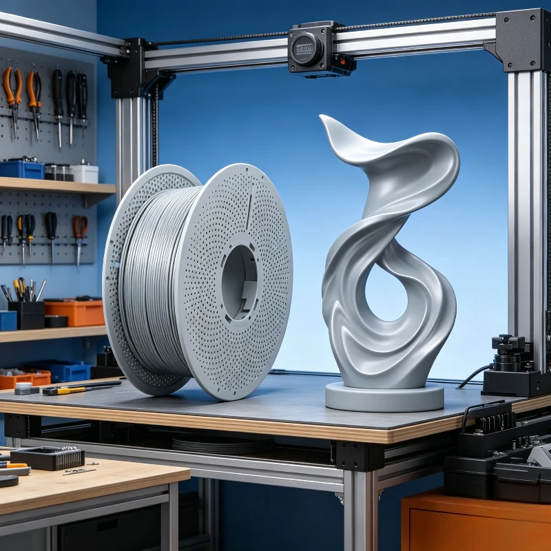 1pc Silk Silver PLA 3D Printer Filament 1.75mm, Neat Precise Wound Spool, Vacuum Sealed, Multi-Style 3D Printing Supply
1pc Silk Silver PLA 3D Printer Filament 1.75mm, Neat Precise Wound Spool, Vacuum Sealed, Multi-Style 3D Printing Supply