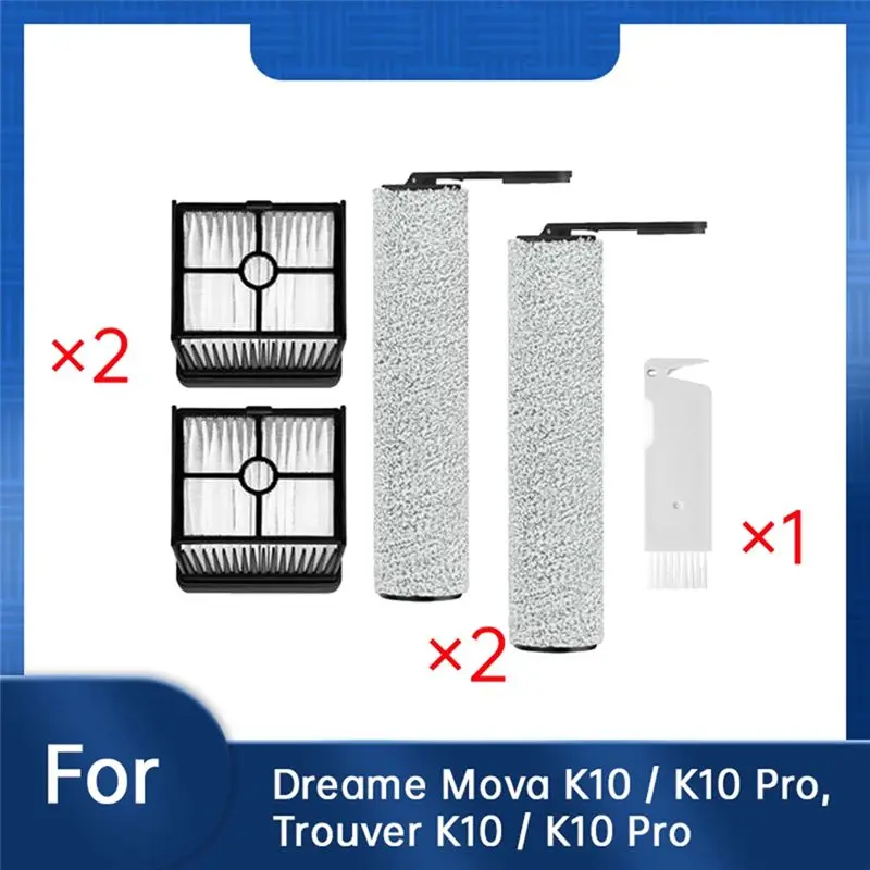 ABXH For Dreame Mova K10 / K10 Pro, Trouver K10 / K10 Pro Vacuum Cleaner Main Brush And Filters Accessories Ultra Durable Access
ABXH For Dreame Mova K10 / K10 Pro, Trouver K10 / K10 Pro Vacuum Cleaner Main Brush And Filters Accessories Ultra Durable Access