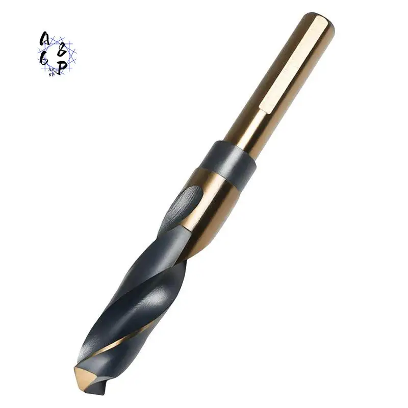 A68P-11/16 Inch Drill Bit, Reduced Shank High Speed Steel Bit With 1/2" Shank, HSS Black And Golden For Metal And Wood
A68P-11/16 Inch Drill Bit, Reduced Shank High Speed Steel Bit With 1/2" Shank, HSS Black And Golden For Metal And Wood
