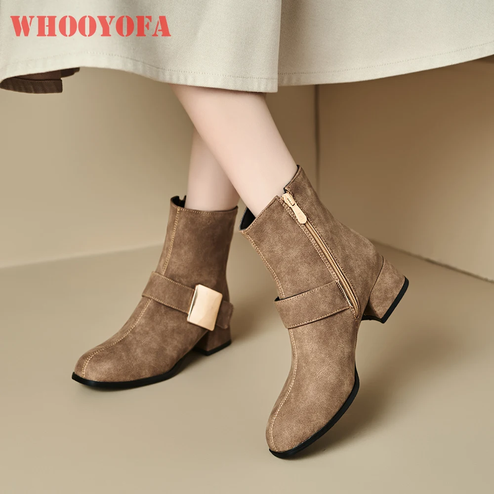 2025 Новые зимние повседневные коричневые черные женские ботильоны на среднем массивном каблуке, женская официальная обувь, большие размеры 10, 32,3, 45, 48 
2025 Новые зимние повседневные коричневые черные женские ботильоны на среднем массивном каблуке, женская официальная обувь, большие размеры 10, 32,3, 45, 48