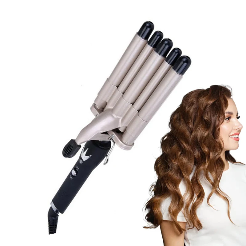 Large Electric Household Ceramic Automatic Hair Curler 5 Tube Water Ripple Egg Roll PTC Heater Temperature Curling Irons
Large Electric Household Ceramic Automatic Hair Curler 5 Tube Water Ripple Egg Roll PTC Heater Temperature Curling Irons