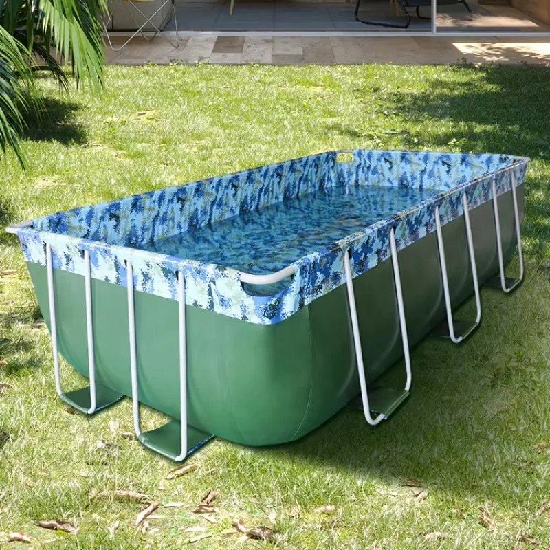 Metal Frame Above Ground Pool PVC Canvas Family Outdoor Swimming Pool
Metal Frame Above Ground Pool PVC Canvas Family Outdoor Swimming Pool