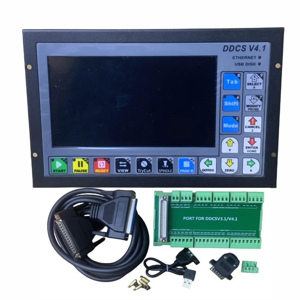 Digital Dream 2022 Newest 3/4 Axis DDCS V4.1 CNC Motion Controller for Cnc Engraving And Milling Machines
Digital Dream 2022 Newest 3/4 Axis DDCS V4.1 CNC Motion Controller for Cnc Engraving And Milling Machines