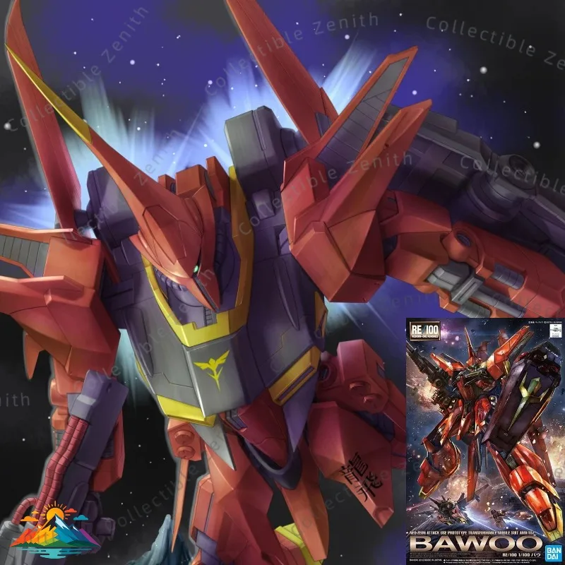 【IN STOCK】Bandai RE/100 1/100 AMX-107 Bawoo Gundam Model Kit Gunpla
【IN STOCK】Bandai RE/100 1/100 AMX-107 Bawoo Gundam Model Kit Gunpla