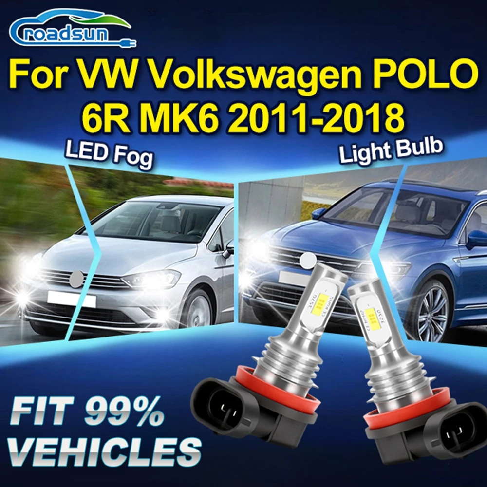 Roadsun для VW Volkswagen POLO 6R MK6 2011 2012 2013 2014 2015-2018Автомобильные передние противотуманные фары, супер яркие автомобильные противотуманные фары, лампа
Roadsun для VW Volkswagen POLO 6R MK6 2011 2012 2013 2014 2015-2018Автомобильные передние противотуманные фары, супер яркие автомобильные противотуманные фары, лампа