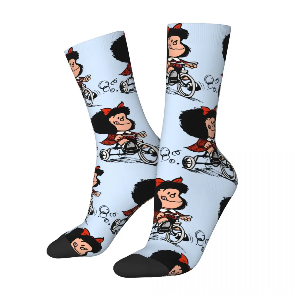 Изготовитель: Bike Mafalda Quino носки из комиксов Sports, носки до середины икры с 3D принтом для мальчиков и девочек
Изготовитель: Bike Mafalda Quino носки из комиксов Sports, носки до середины икры с 3D принтом для мальчиков и девочек