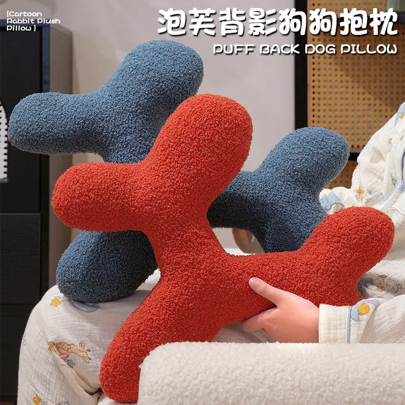 40 см креативная подушка для собаки с тенью на спине, персонализированный подголовник для дивана-кровати, простая асимметричная плюшевая игрушка, подушка для сна
40 см креативная подушка для собаки с тенью на спине, персонализированный подголовник для дивана-кровати, простая асимметричная плюшевая игрушка, подушка для сна