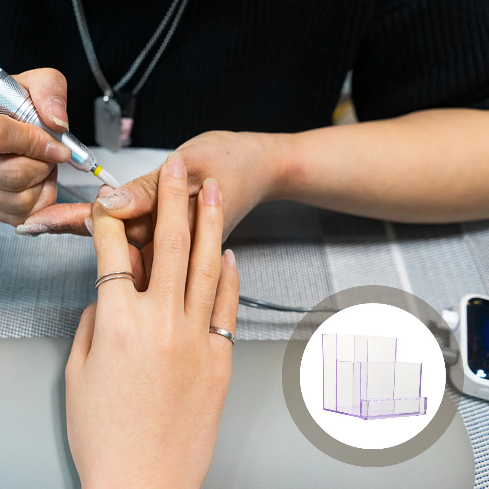 Nail Grinding Head Box Compact Nail Drill Bits Display Container Easy Access Organizer for Manicure Tools Ideal for Training and
Nail Grinding Head Box Compact Nail Drill Bits Display Container Easy Access Organizer for Manicure Tools Ideal for Training and