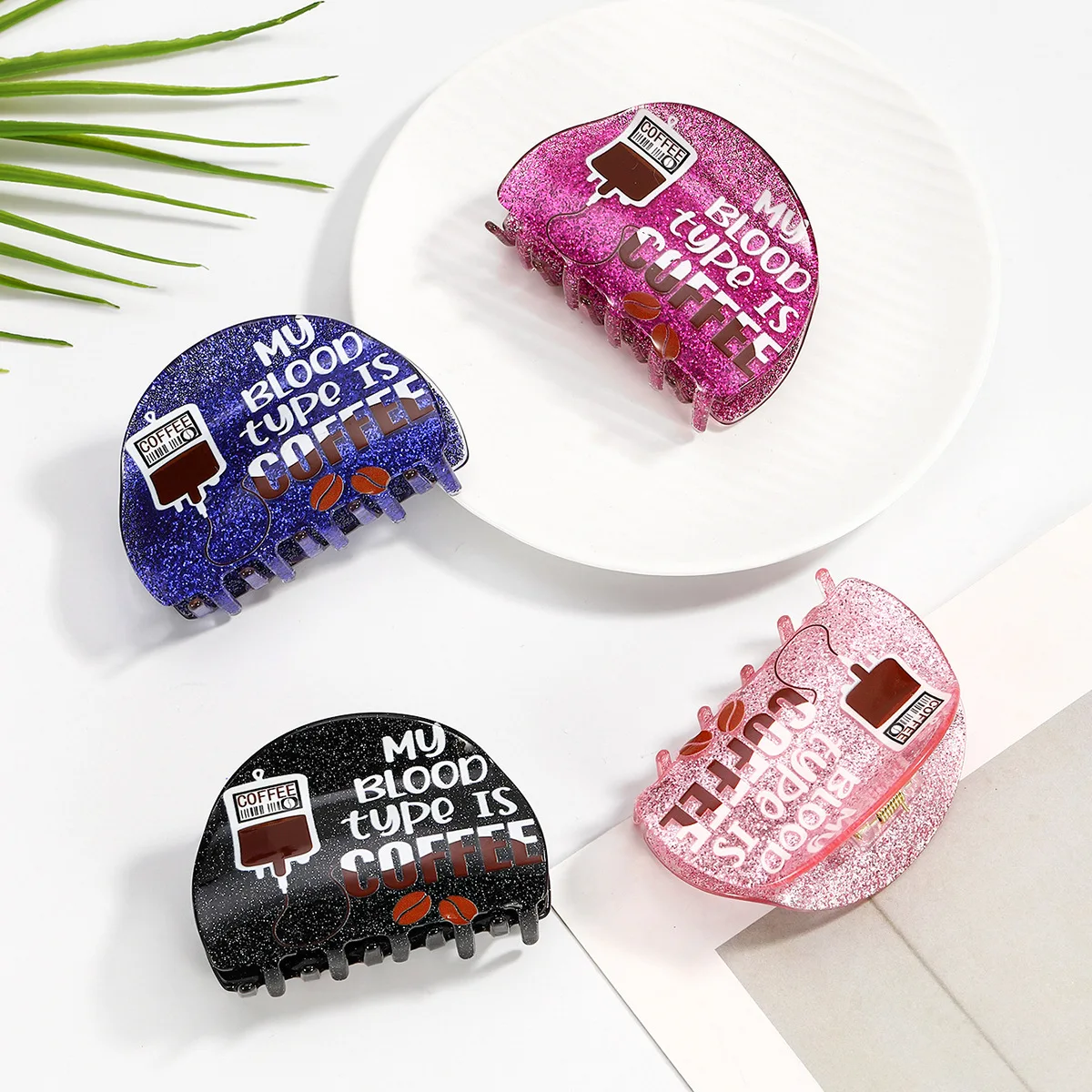 BYL Coffee English Letter Clips Acrylic Claw Clips Korean Style Elegant Simple Disc Hair Clip Hair Accessories for Women Girls
BYL Coffee English Letter Clips Acrylic Claw Clips Korean Style Elegant Simple Disc Hair Clip Hair Accessories for Women Girls
