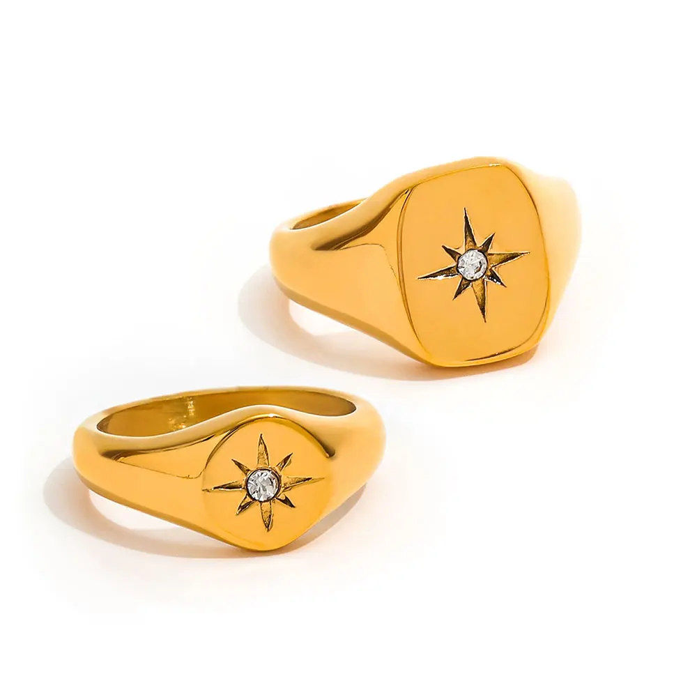 Joolim Jewelry Wholesale High End PVD Waterproof Fashion Simple Geometric Star Burst Zirconia Stainless Steel Ring for Women
Joolim Jewelry Wholesale High End PVD Waterproof Fashion Simple Geometric Star Burst Zirconia Stainless Steel Ring for Women