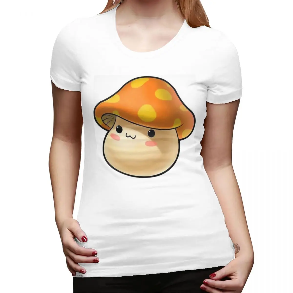 Maplestory Mushroom T-Shirt for Women Crew Neck Streetwear T Shirts Women's Tees Short Summer Clothes Tops
Maplestory Mushroom T-Shirt for Women Crew Neck Streetwear T Shirts Women's Tees Short Summer Clothes Tops