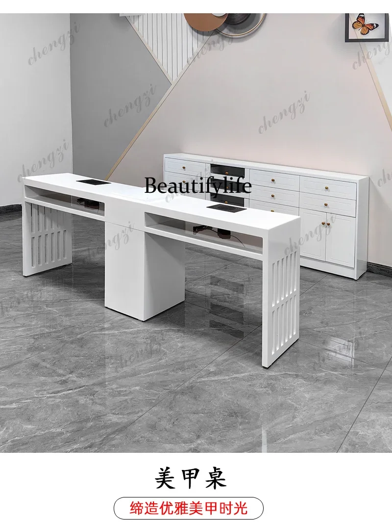 Y136 single and double manicure table with vacuum cleaner Japanese manicure table with drawers and concave manicure table
Y136 single and double manicure table with vacuum cleaner Japanese manicure table with drawers and concave manicure table