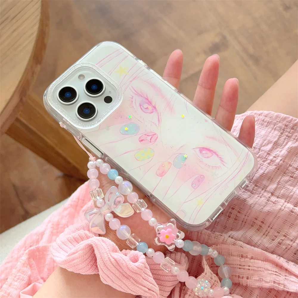INS Fashion Cartoon Girls Phone Case iPhone 13 14 15 16 Pro Max Fundas Cute Shock with Hinges Lovely Anti-fall Protection Cover
INS Fashion Cartoon Girls Phone Case iPhone 13 14 15 16 Pro Max Fundas Cute Shock with Hinges Lovely Anti-fall Protection Cover