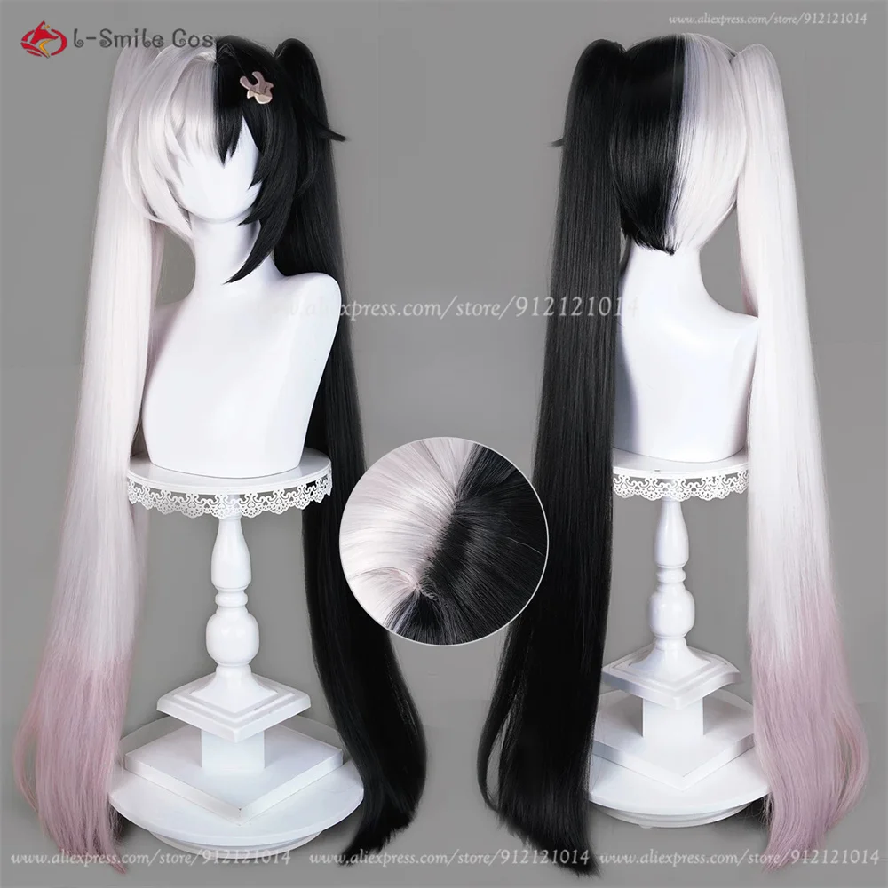 HSR Sparkle Grand Meetup Cosplay Wig 100cm Pink-black Twin Tails Wigs For Woman Anime Cosplay Heat Resistant Synthetic Hair
HSR Sparkle Grand Meetup Cosplay Wig 100cm Pink-black Twin Tails Wigs For Woman Anime Cosplay Heat Resistant Synthetic Hair