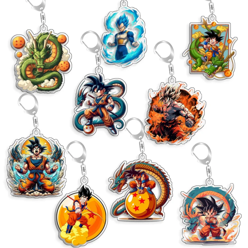 For Dragon Ball Shenron Vegeta Son Goku Young Goku with Shenron Acrylic selfmade Cartoon Anime Keychain Pendant Toy gift 5cm
For Dragon Ball Shenron Vegeta Son Goku Young Goku with Shenron Acrylic selfmade Cartoon Anime Keychain Pendant Toy gift 5cm
