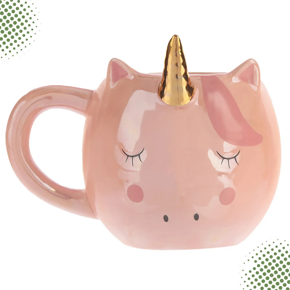 Creative Ceramic Mug Cup Cartoon Unicorn Water Storage Cup Adorable Container for Home Office Hotel (Pink)
Creative Ceramic Mug Cup Cartoon Unicorn Water Storage Cup Adorable Container for Home Office Hotel (Pink)