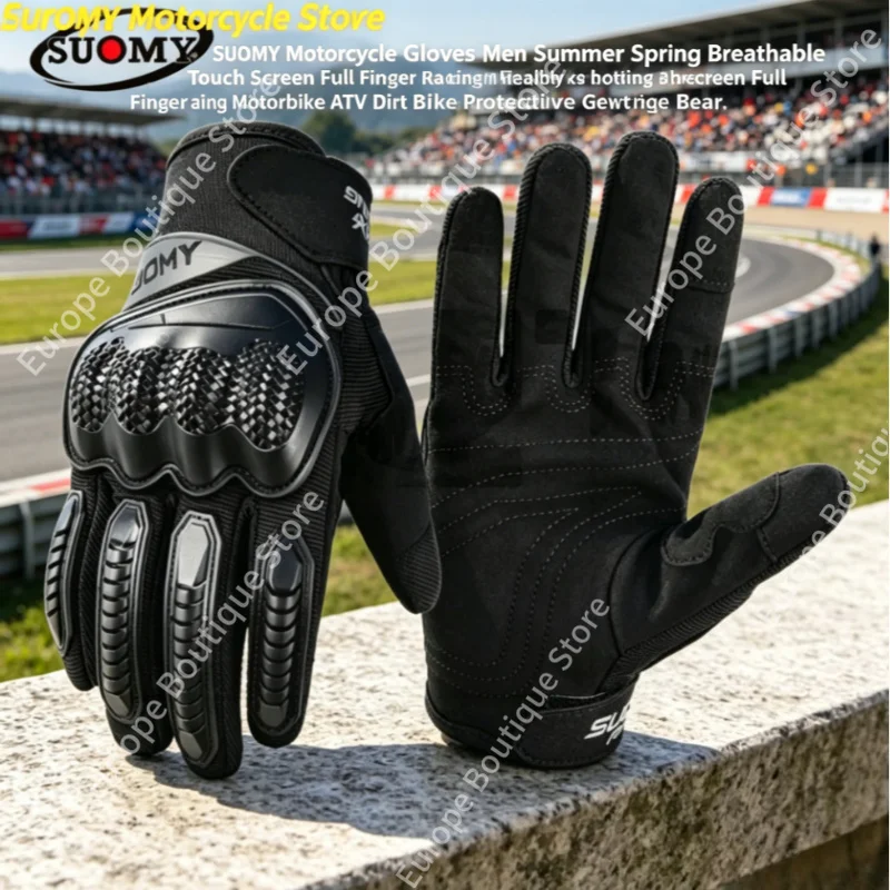 2026 NEW SUOMY Men Summer Spring Breathable Full Finger Motorcycle Gloves Touch Screen Racing for Motorbike ATV Dirt Bike Gear
2026 NEW SUOMY Men Summer Spring Breathable Full Finger Motorcycle Gloves Touch Screen Racing for Motorbike ATV Dirt Bike Gear