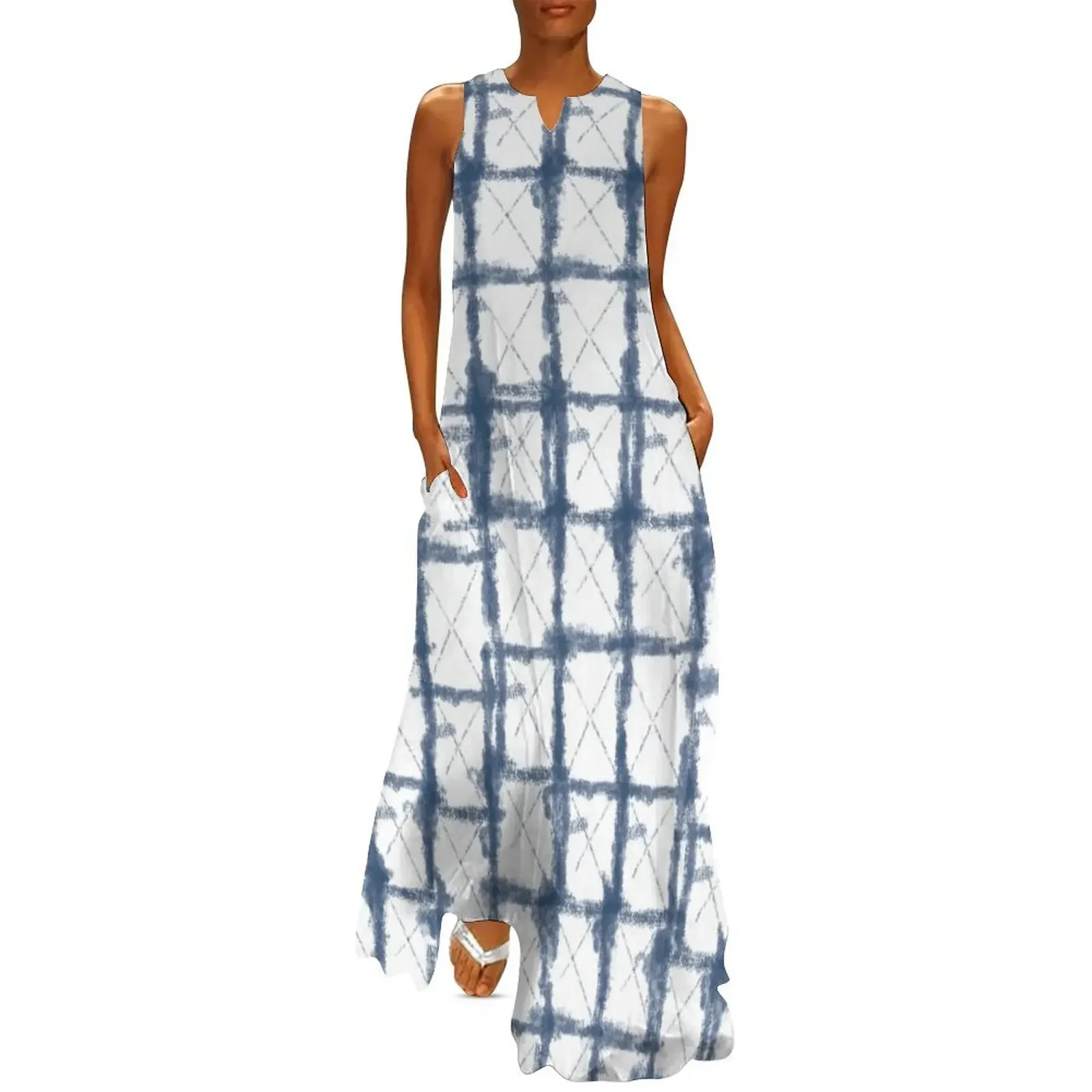 Tie Dye Square Itajime Japanese Shibori Pattern Long Dress women's clothing trend 2025 Party dresses for women Dress
Tie Dye Square Itajime Japanese Shibori Pattern Long Dress women's clothing trend 2025 Party dresses for women Dress