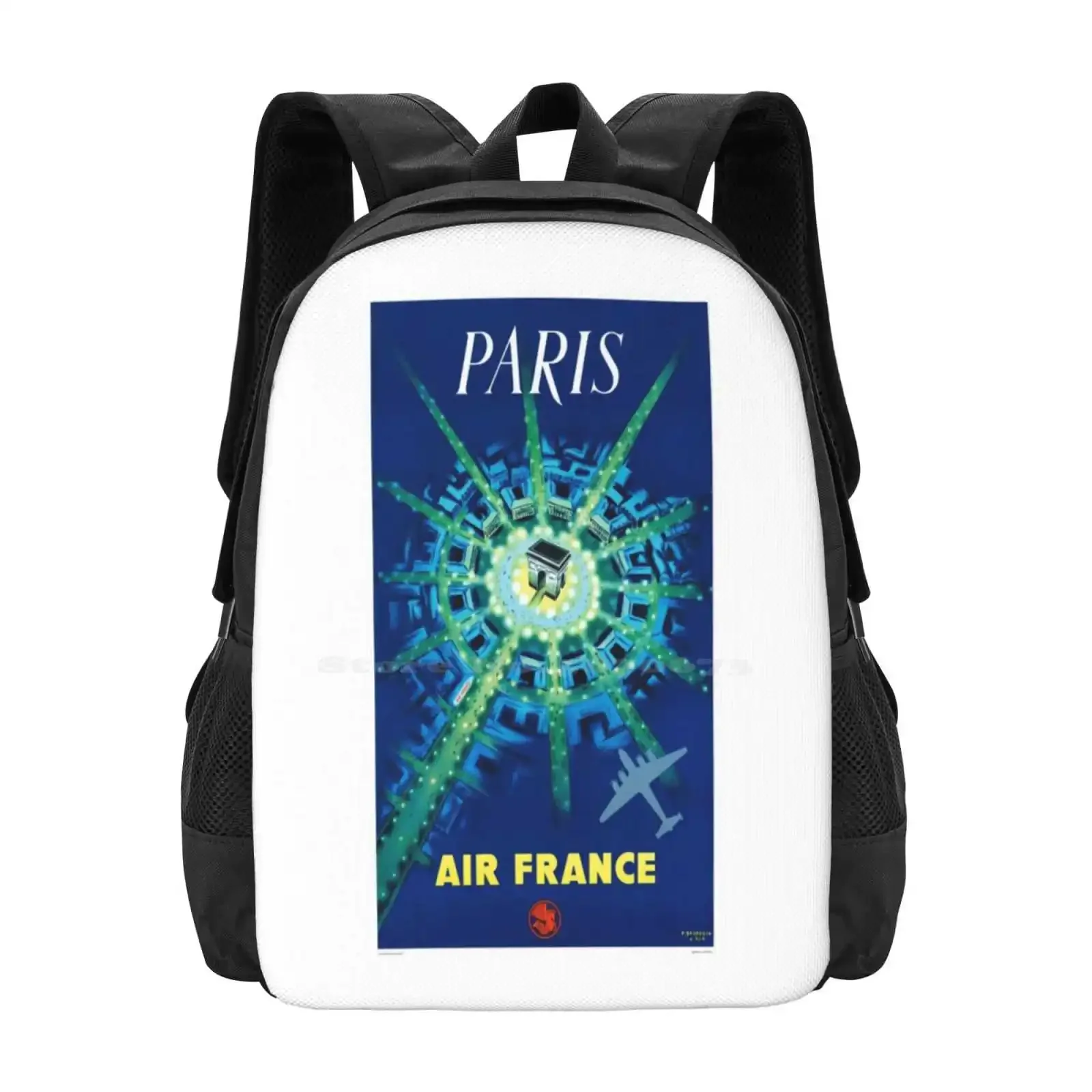 1947 Air France Paris Arc De Triomphe Travel Poster Hot Sale Schoolbag Backpack Fashion Bags Arc De Triomphe Champs Elysees
1947 Air France Paris Arc De Triomphe Travel Poster Hot Sale Schoolbag Backpack Fashion Bags Arc De Triomphe Champs Elysees