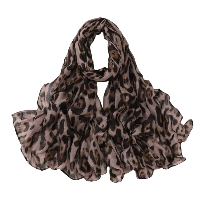 652F Stylish Leopard Pattern Scarf Soft and Breathable Shawl for Fashion Forward Women Various Occasion Long Muffler
652F Stylish Leopard Pattern Scarf Soft and Breathable Shawl for Fashion Forward Women Various Occasion Long Muffler