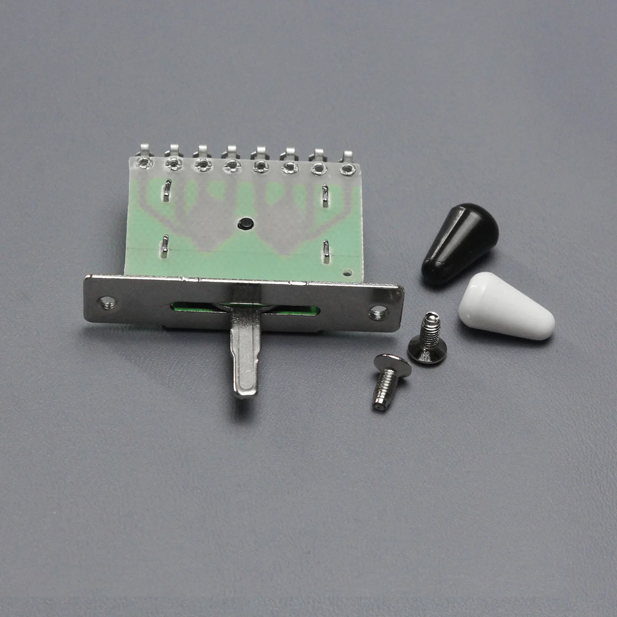 FLEOR 12 шт. 5-позиционный переключатель для гитары, селектор звукоснимателей и черные/белые наконечники для гитар FD ST
FLEOR 12 шт. 5-позиционный переключатель для гитары, селектор звукоснимателей и черные/белые наконечники для гитар FD ST