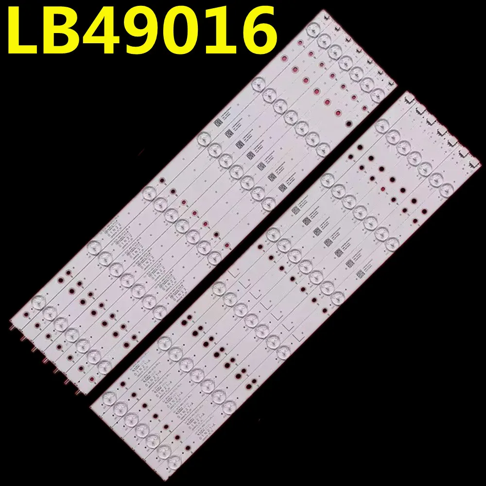 Светодиодная лента подсветки LB49016 V1_00 LB-PF3030-GD2P6C490712-L/R-D для 49PUS6762 49PUS6501 49PUS6401 49PUS6262 49PUH6101 TPT490U2
Светодиодная лента подсветки LB49016 V1_00 LB-PF3030-GD2P6C490712-L/R-D для 49PUS6762 49PUS6501 49PUS6401 49PUS6262 49PUH6101 TPT490U2
