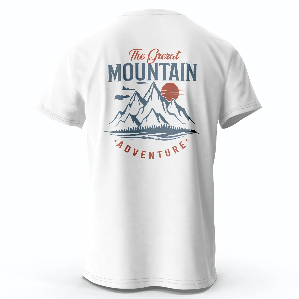 Men's Hiking Outdoor T-Shirt with Double Printed Design Cotton Tees for Men Women Sportwear Oversized T Shirt Men Clothing
Men's Hiking Outdoor T-Shirt with Double Printed Design Cotton Tees for Men Women Sportwear Oversized T Shirt Men Clothing