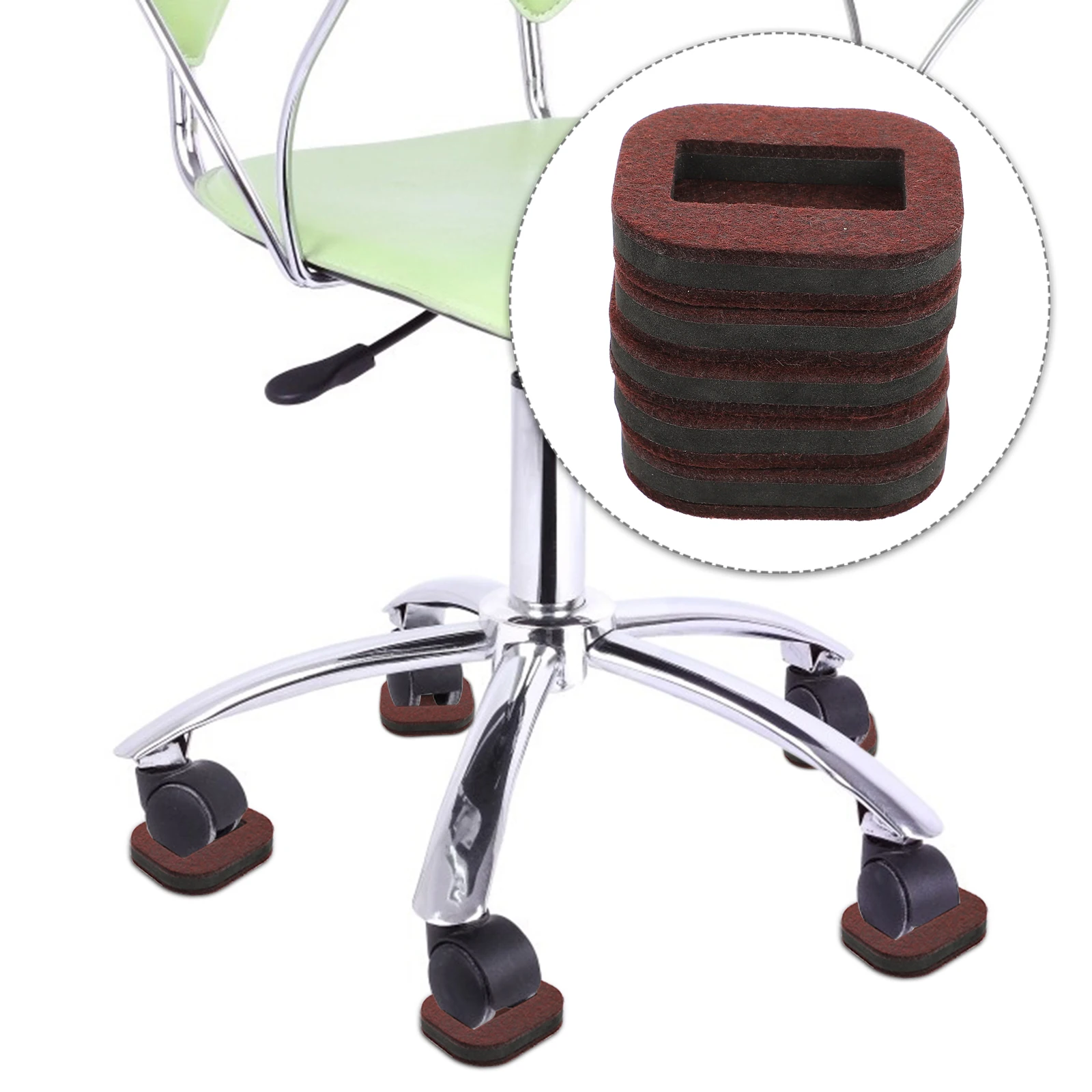 5 Pcs Brown Pulley Holder Non Skid Furniture Grippers Leg Feet Caster Pads Floor Protectors Chairs Glide Reduce Friction Noise
5 Pcs Brown Pulley Holder Non Skid Furniture Grippers Leg Feet Caster Pads Floor Protectors Chairs Glide Reduce Friction Noise