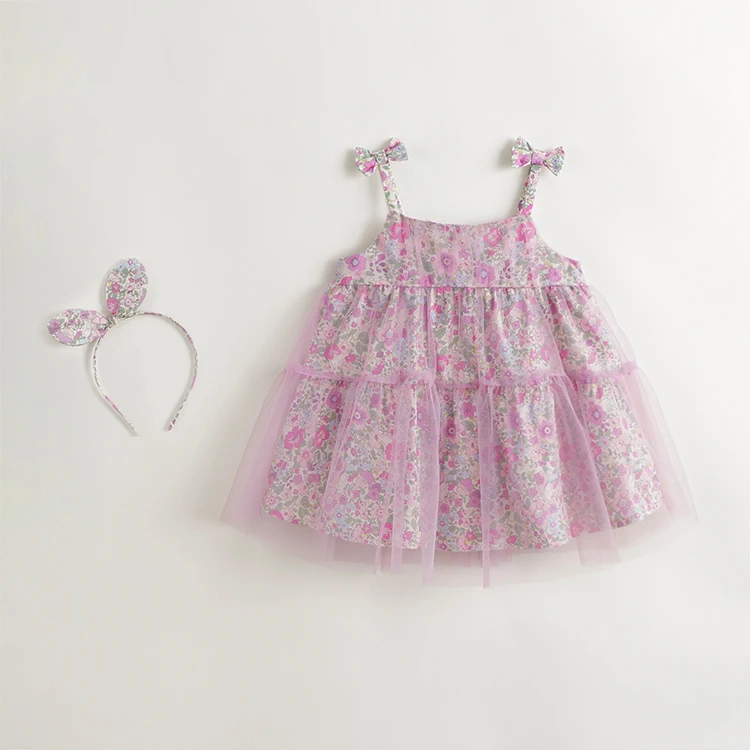 MARC&JANIE Girls Pink Purple Garden Spaghetti Strap Mesh Dress for Summer 240680
MARC&JANIE Girls Pink Purple Garden Spaghetti Strap Mesh Dress for Summer 240680