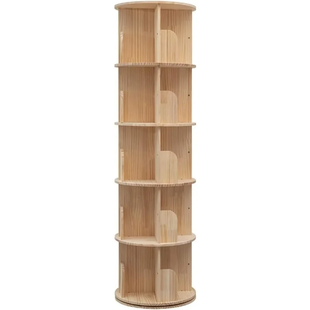 360 Display 5 Tier Floor Standing Bookcase - Wood Narrow Storage Rack for Kids & Adults
360 Display 5 Tier Floor Standing Bookcase - Wood Narrow Storage Rack for Kids & Adults