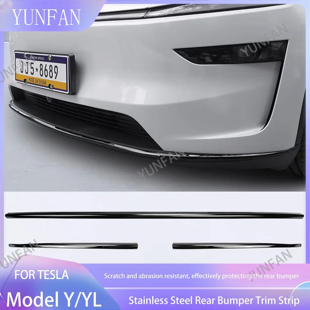 For Tesla Model Y L 2025 2026 Juniper Front Bumper Cover Trim Stainless Steel Anti-Scratch Impact Protection Decor Strips
For Tesla Model Y L 2025 2026 Juniper Front Bumper Cover Trim Stainless Steel Anti-Scratch Impact Protection Decor Strips